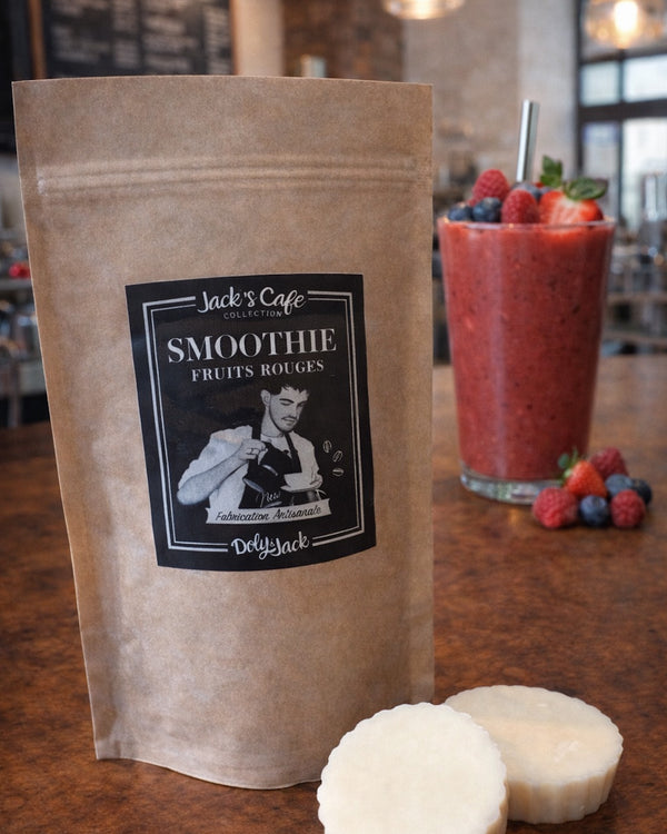 Fondants "Smoothie Glacé aux fruits rouges"