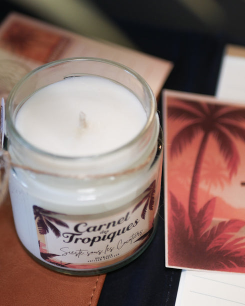 Bougie « Sieste sous les cocotiers »