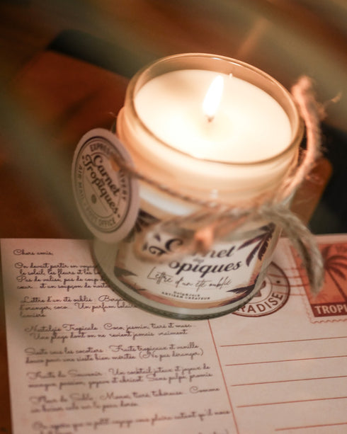 Bougie « Lettre d'un été oublié »