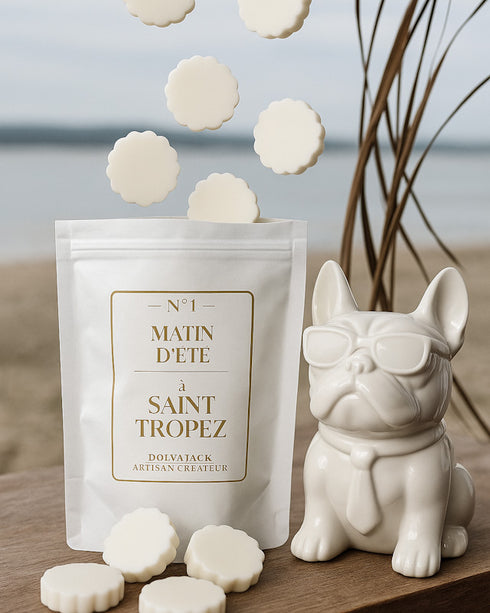 Photophore Brûle Parfum BLANC "Mr Biscotte"