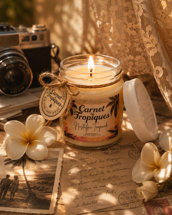 Bougie « Nostalgie Tropicale »