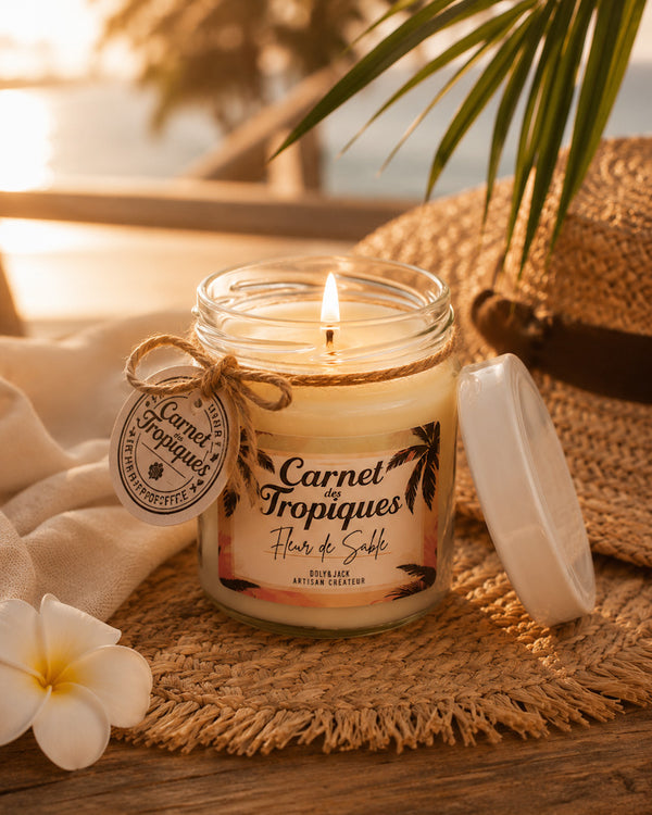 Bougie Monoï « Fleur de Sable »