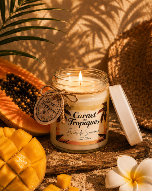 Bougie "Fruits Tropicaux"