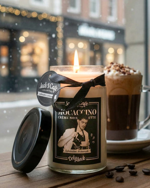 Bougie « Mocaccino Crème Noisette »