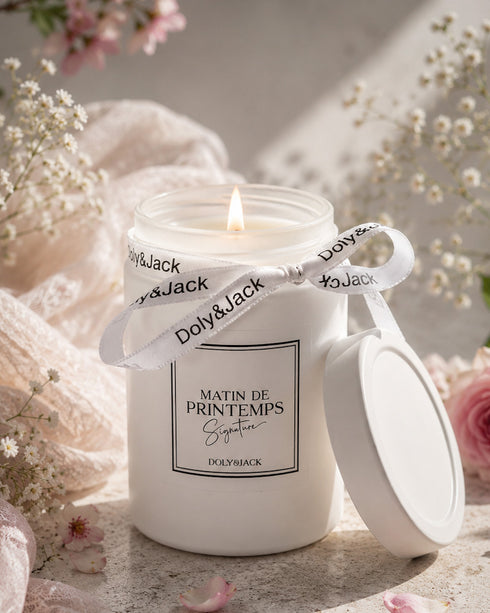 Bougie Signature « Matin de Printemps"