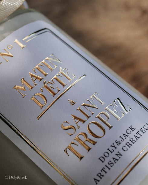 Bougie « Matin d'Été à Saint-Tropez »