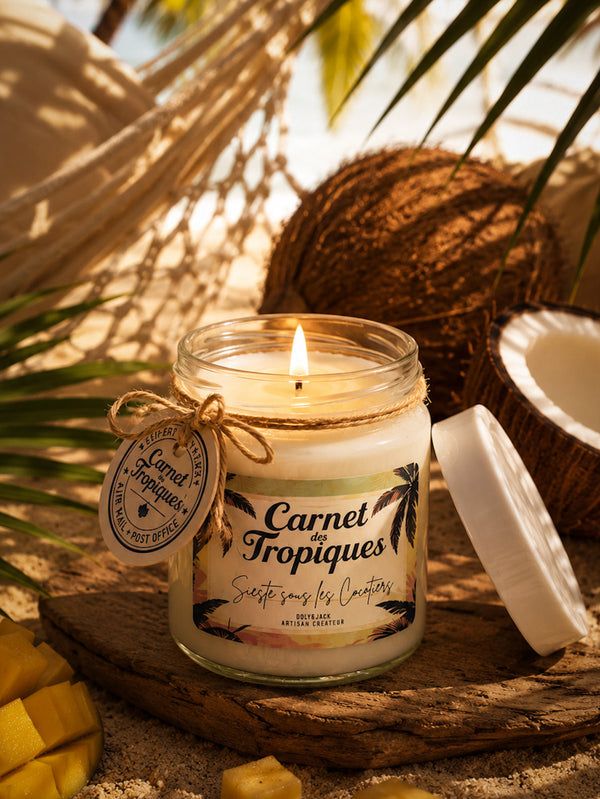 Bougie « Sieste sous les cocotiers »