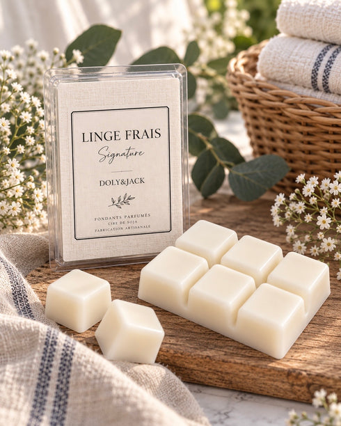 Fondants parfumés "Linge Frais"