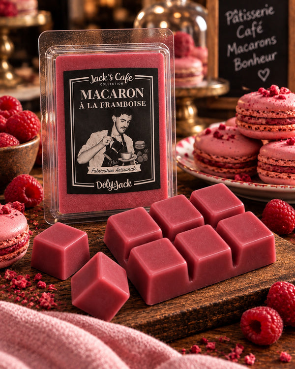 Fondants parfumés "Macaron Framboise & Violette"