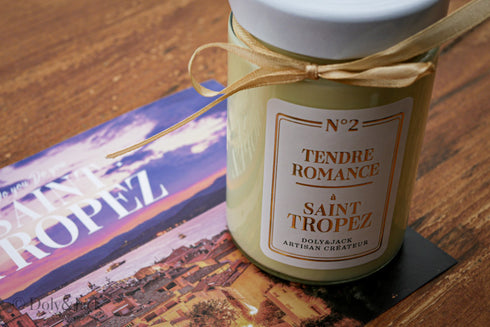 Bougie « Tendre Romance à Saint-Tropez »