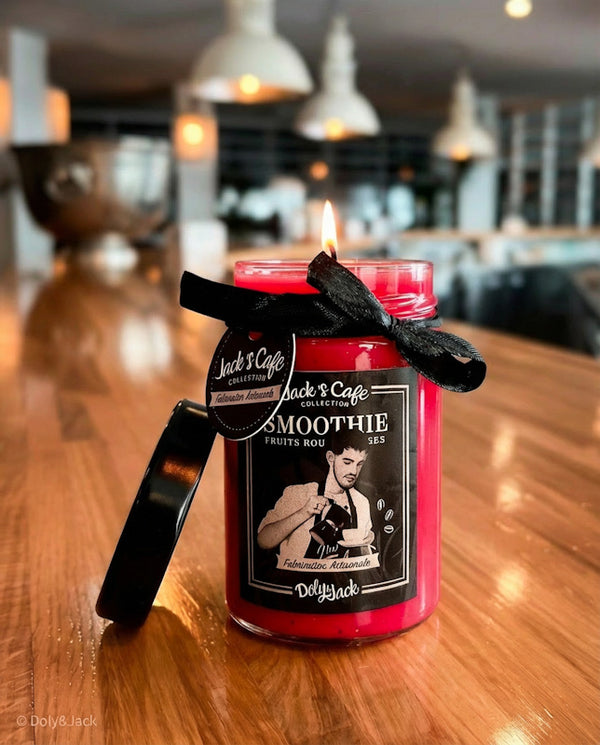 Bougie Smoothie aux fruits rouges