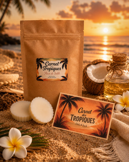 Fondants « Fleur de sable » - Monoï des îles