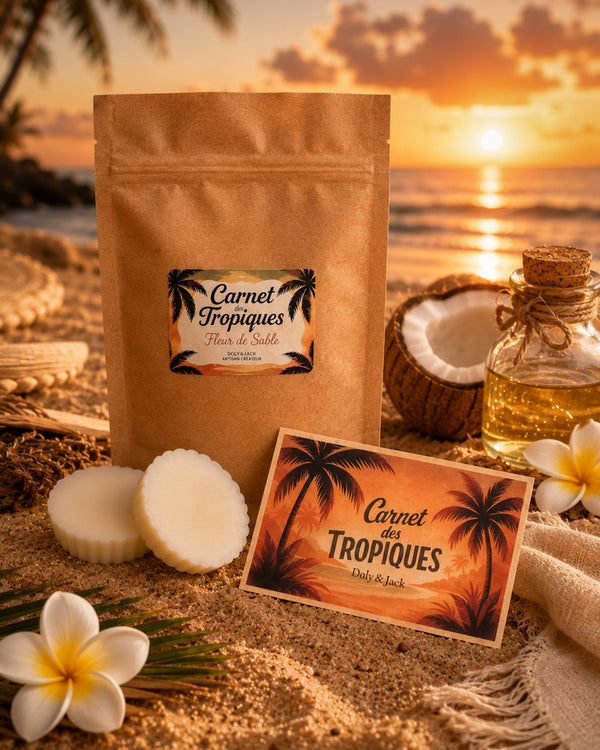 Fondants « Fleur de sable » - Monoï des îles