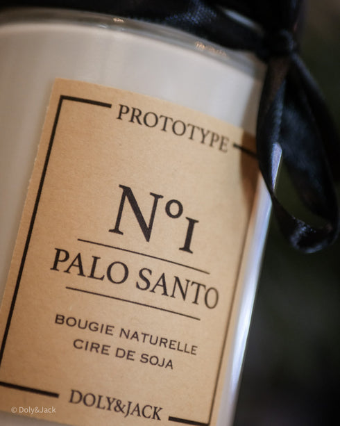 Bougie Prototype N°1 Palo Santo