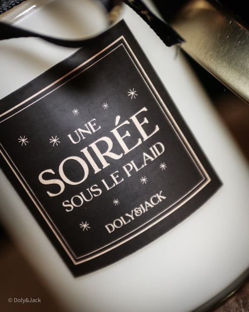 Bougie une soirée sous le plaid