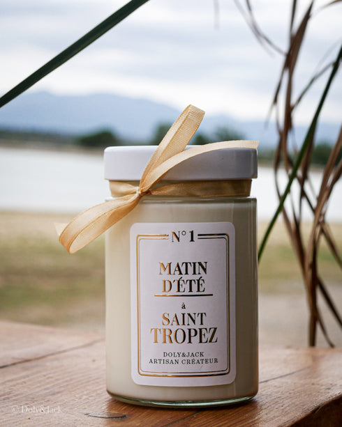 Bougie « Matin d'Été à Saint-Tropez »
