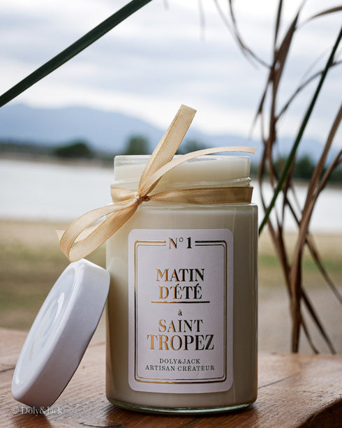 Bougie « Matin d'Été à Saint-Tropez »