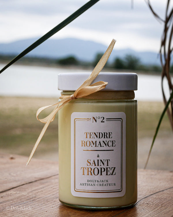 Bougie « Tendre Romance à Saint-Tropez »