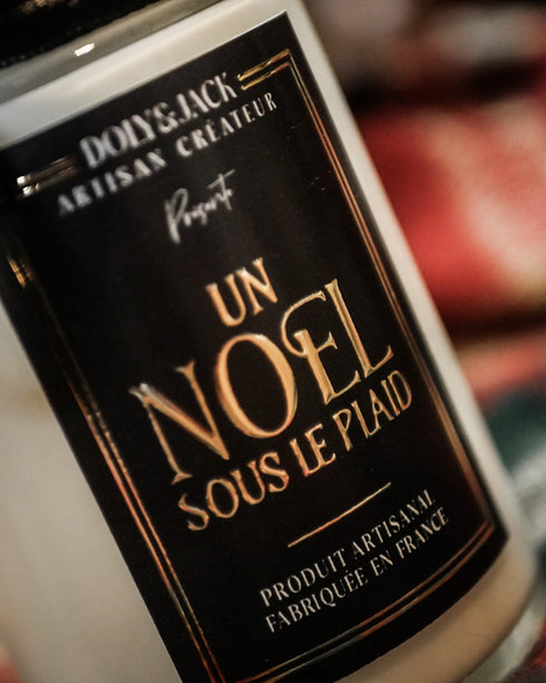 Bougie « Un Noël sous le plaid »