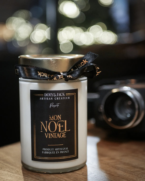 Bougie « Mon Noël Vintage »