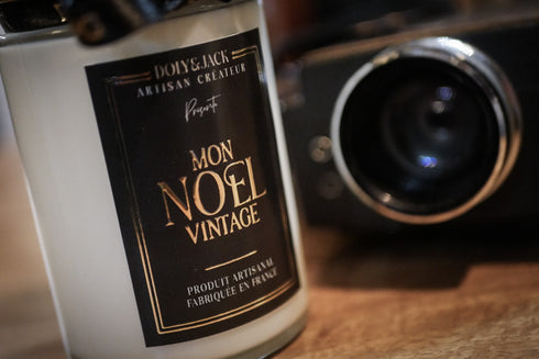 Bougie « Mon Noël Vintage »