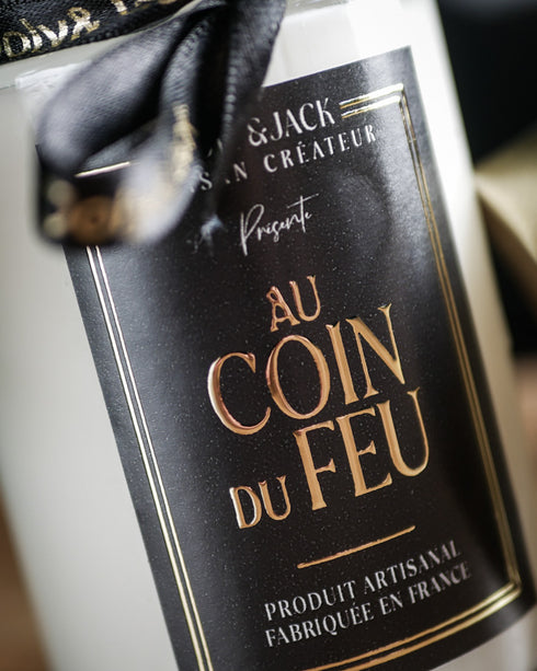 Bougie Au coin du Feu (Édition Mèche en Bois)