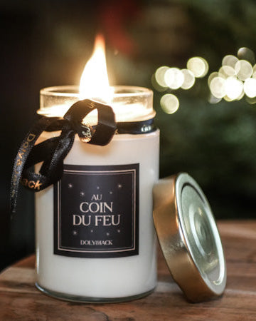 Bougie Au coin du Feu (Édition Mèche en Bois)