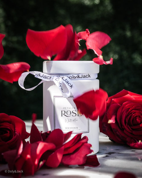 Bougie Pétales de Rose
