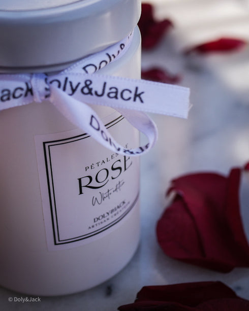 Bougie Pétales de Rose
