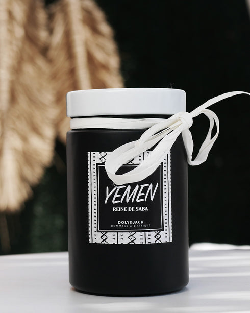 Bougie Yémen, Reine de Saba (Black Édition)