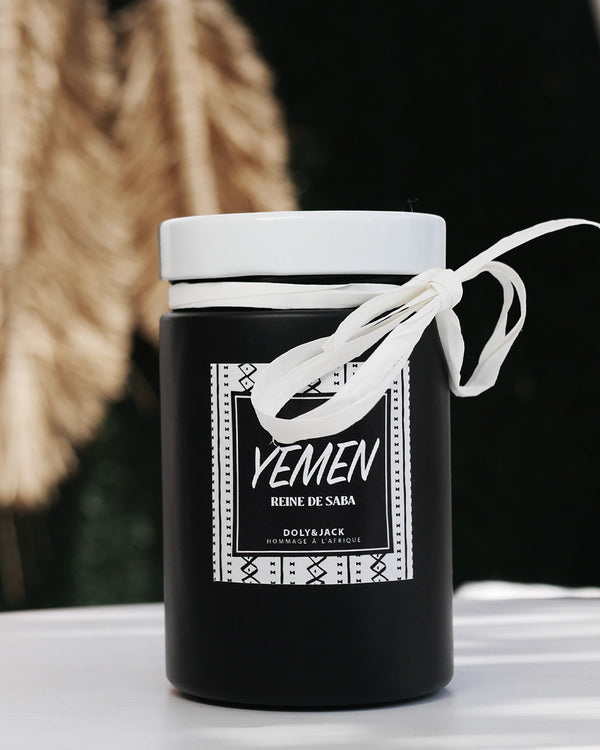 Bougie Yémen, Reine de Saba (Black Édition)