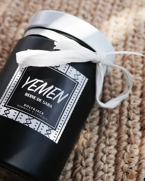 Bougie Yémen, Reine de Saba (Black Édition)