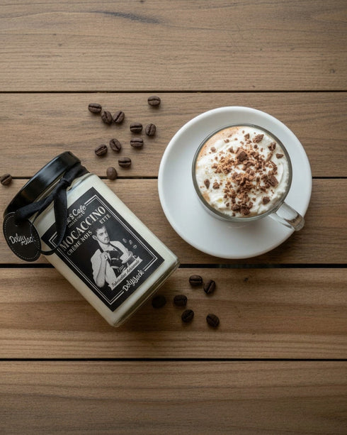 Bougie « Mocaccino Crème Noisette »