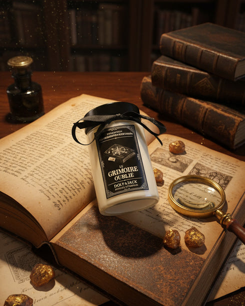 Bougie « Le Grimoire Oublié »