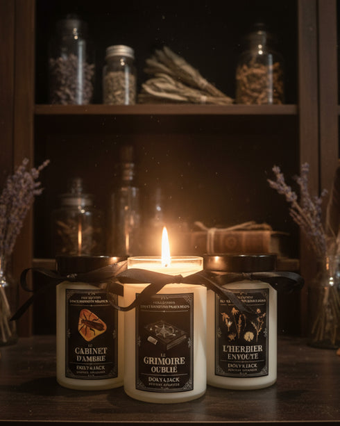 « Les Curiosités Parfumées » — Coffret de Bougies