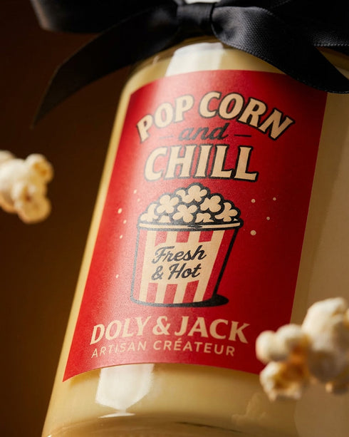 Bougie "Pop-Corn and Chill"