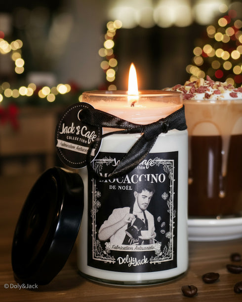Bougie « Mocaccino Crème Noisette »