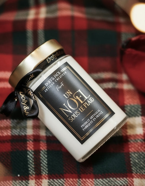 Bougie « Un Noël sous le plaid »