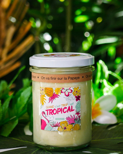 Bougie On va finir sur la Papaye