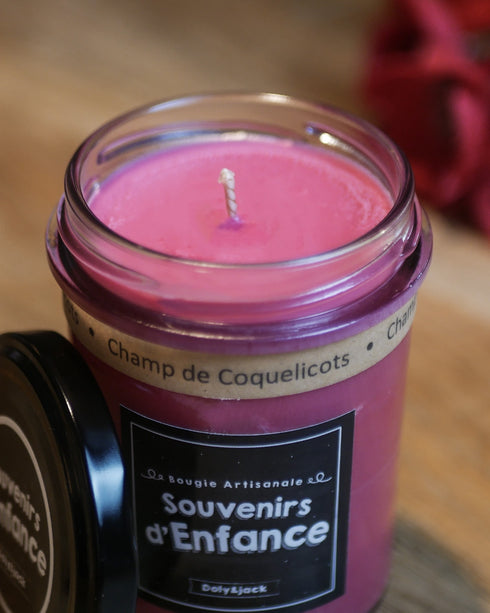 Bougie Champ de Coquelicots