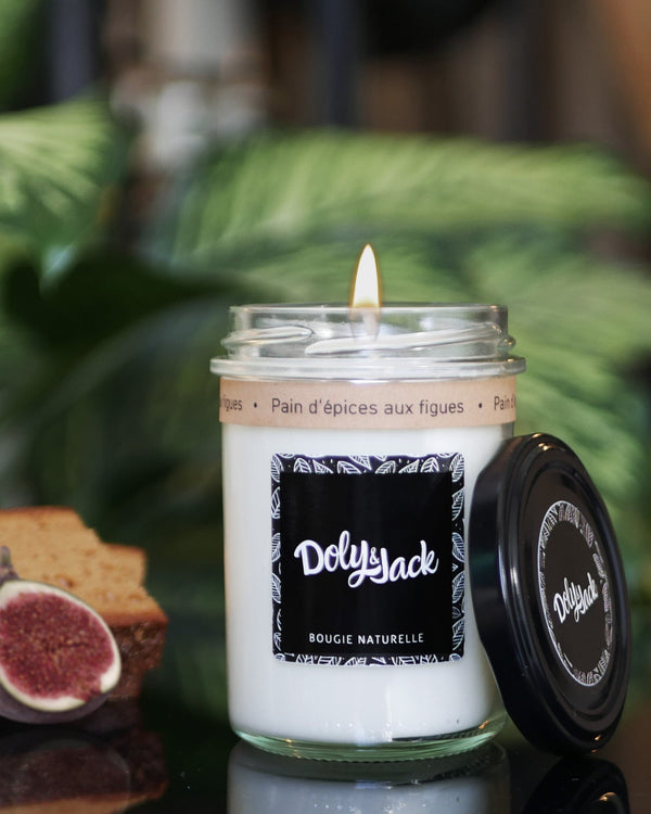 Bougie pain d'épices aux figues