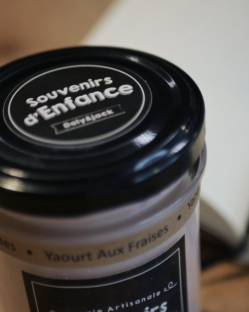Bougie Yaourt aux Fraises